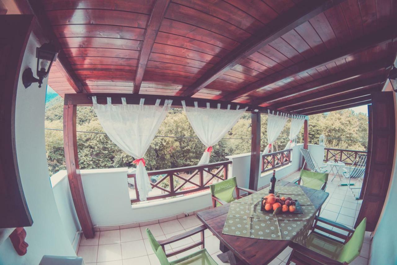 Kalogirou Stone House Apartment Limnionas  Exterior photo
